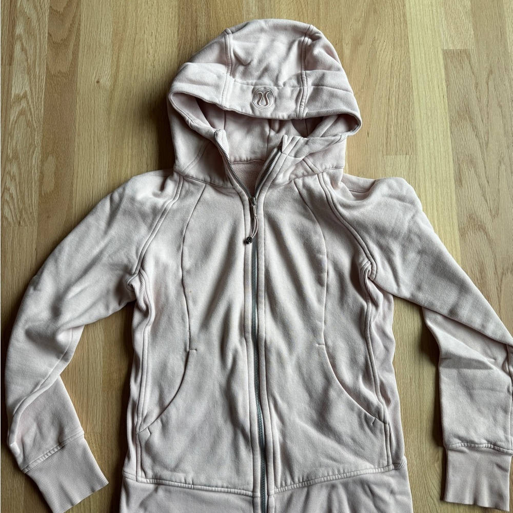lululemon athletica Light Pink Scuba Hoodie
